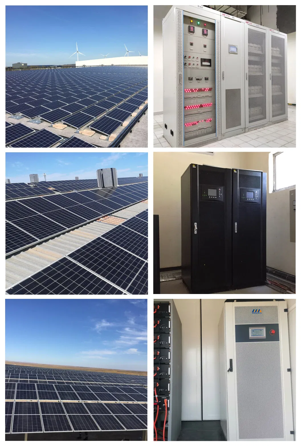 Complete Hybrid Solar Energy Storage System 50kw 100kw 150kw 200kw Hybrid Solar System Solution