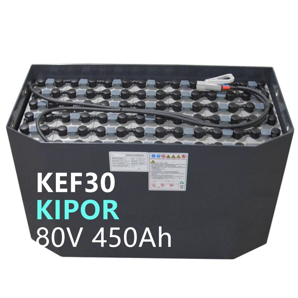 New Firsola Kipor Kef30 Forklift Batteries 80V 450ah 5pzb450 Battery for Forklift