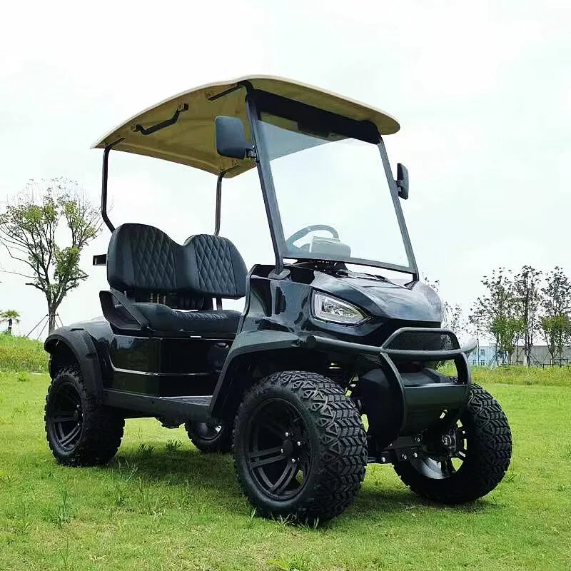 Durable Long Range Fast 4 Wheel 72V Electrical Mini Keep Golf Cart USA with Lithium Battery