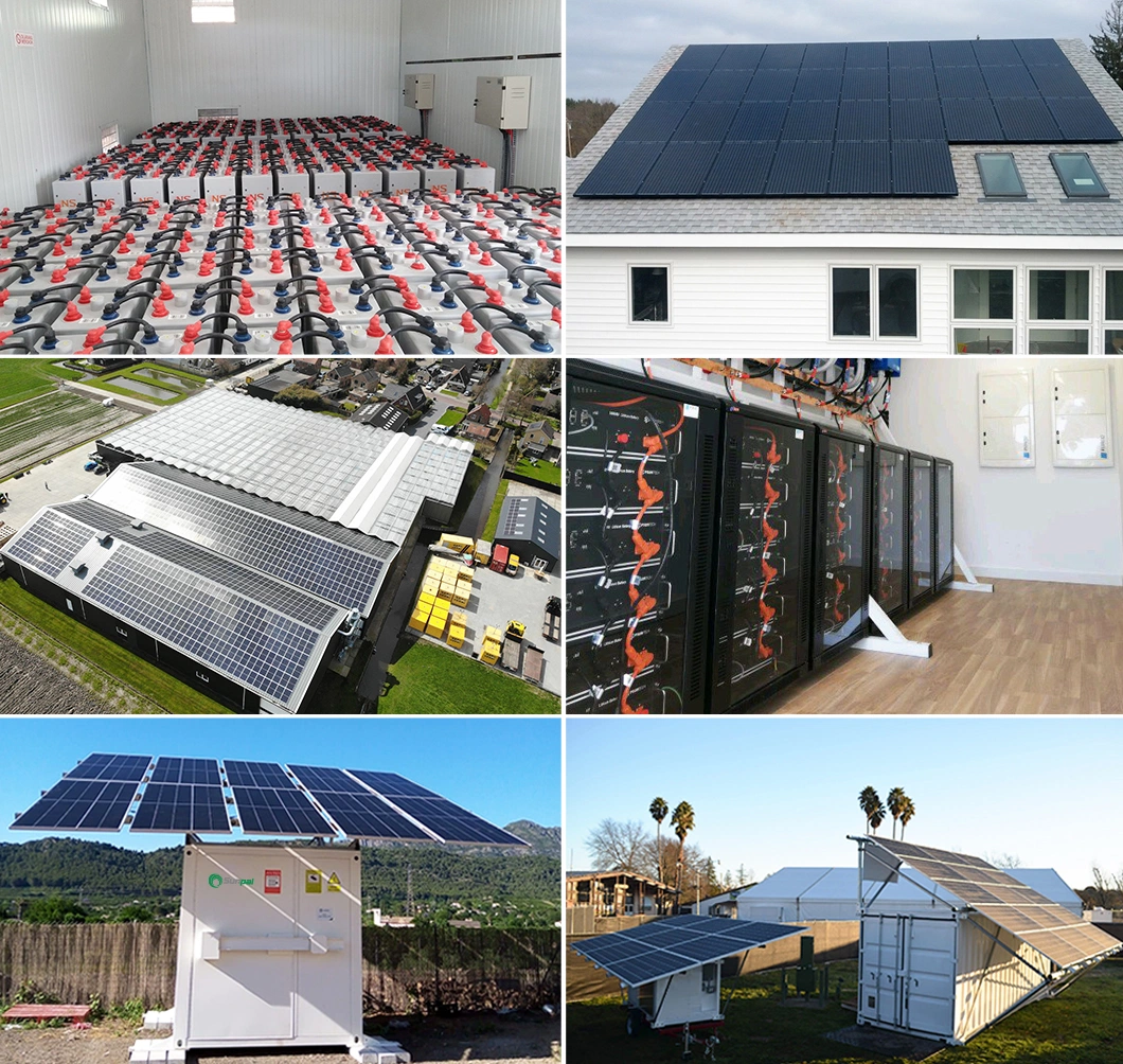 30kw Complete with PV Jinko Panels Outdoor Solar Energy Storage Systems