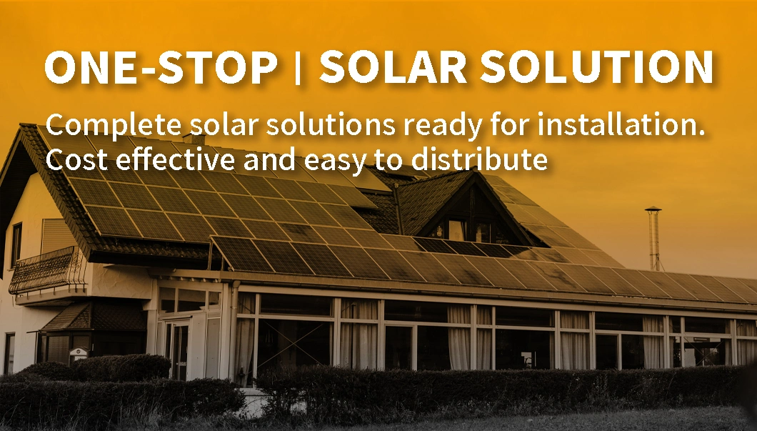 Grid Tie Home Solar System Renewable Energy Solutions 20kw 30kw 50kw 80kw 100kw 200kw for Residential