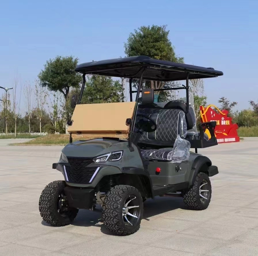 Chinese Cheap 4 Seater Electric Golf Carts Prices Buggy Car for Sale 2 6 72 Volt 48V LiFePO4 Battery 200ah Golf Cart