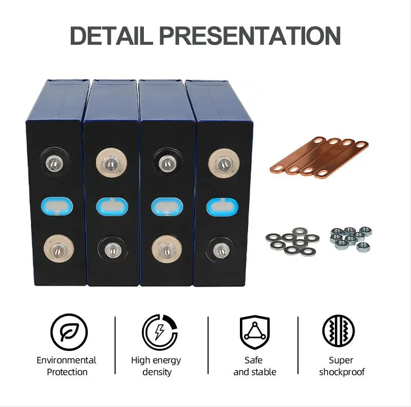 Grade a LiFePO4 Battery Cell 302ah for Solar Power System Prismatic Battery