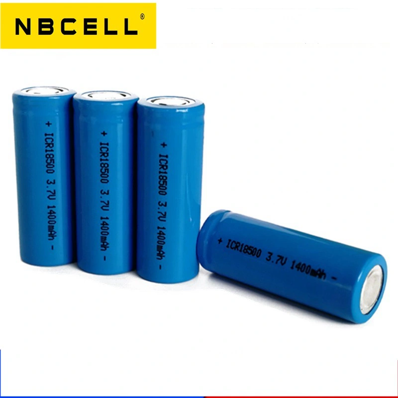 Li-ion Battery 3.7V 1000mAh 18650 Lithium Secondary Battery (18500, 14500, 14430, 21700, 26650)