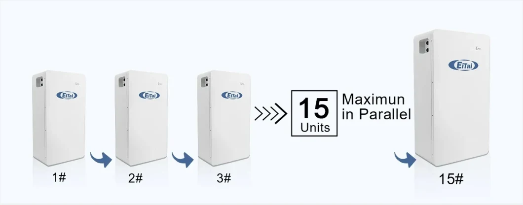 Eitai Best Price Hybrid Inverter Deep Cycle LFP Lithium LiFePO4 Battery