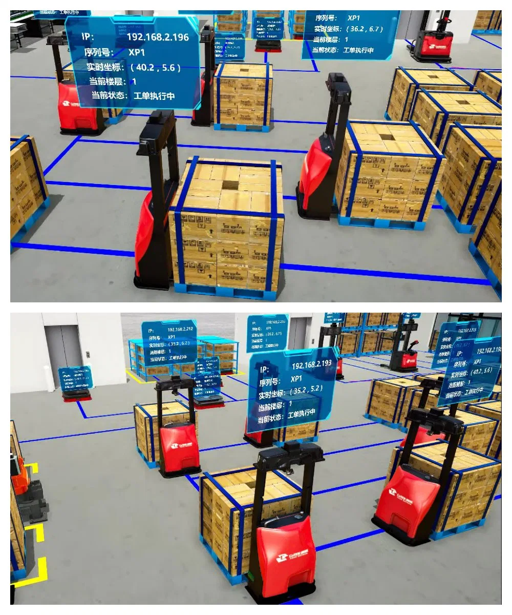 Agv Forklift System Solution with Competitve Price