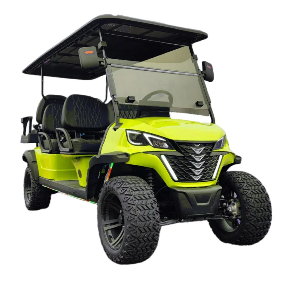 Wholesale Brand New Utility Vehicle 4 Wheel 6 Seats Electric Golf Cart 48V 72V Lithium Battery Club Car off Road Golf Cart Price