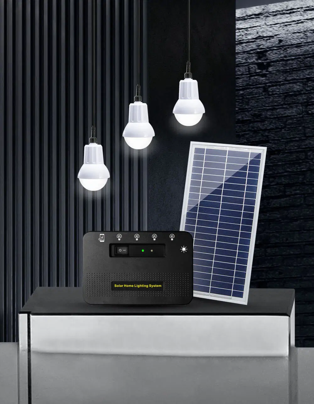 Stable and Reliable: Solar Home Lighting Kit Provides Steady Power