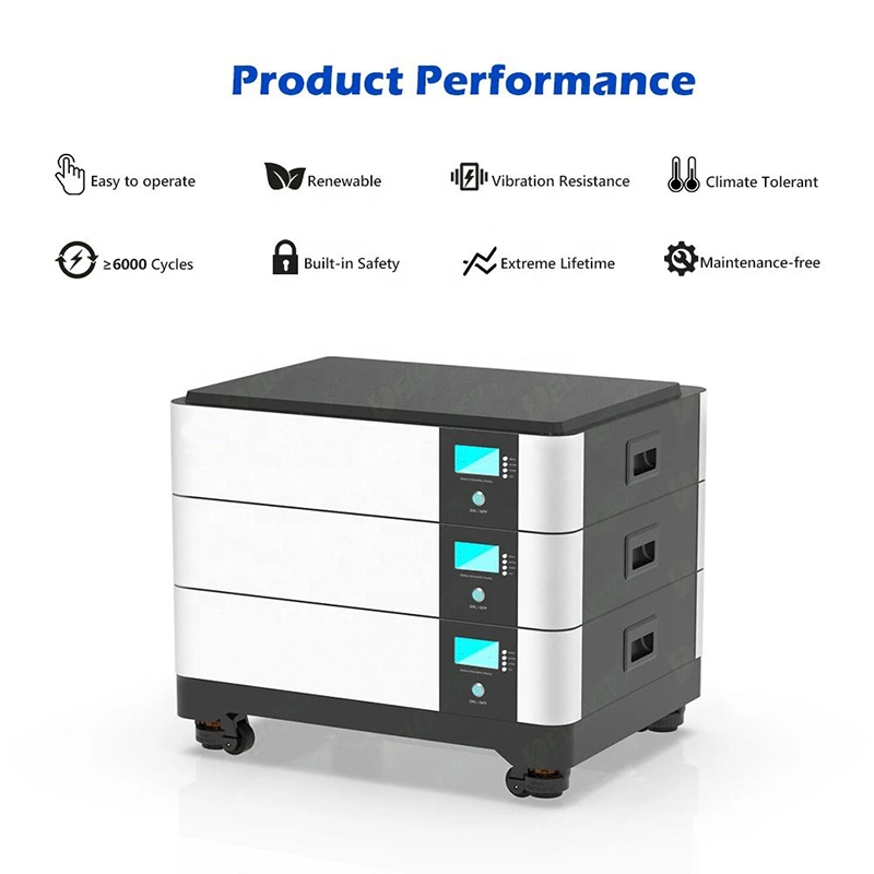 OEM 48V 5kw 10kw High Voltage 15kwh 20kwh Lithium Battery Stacked Energy Storage Battery