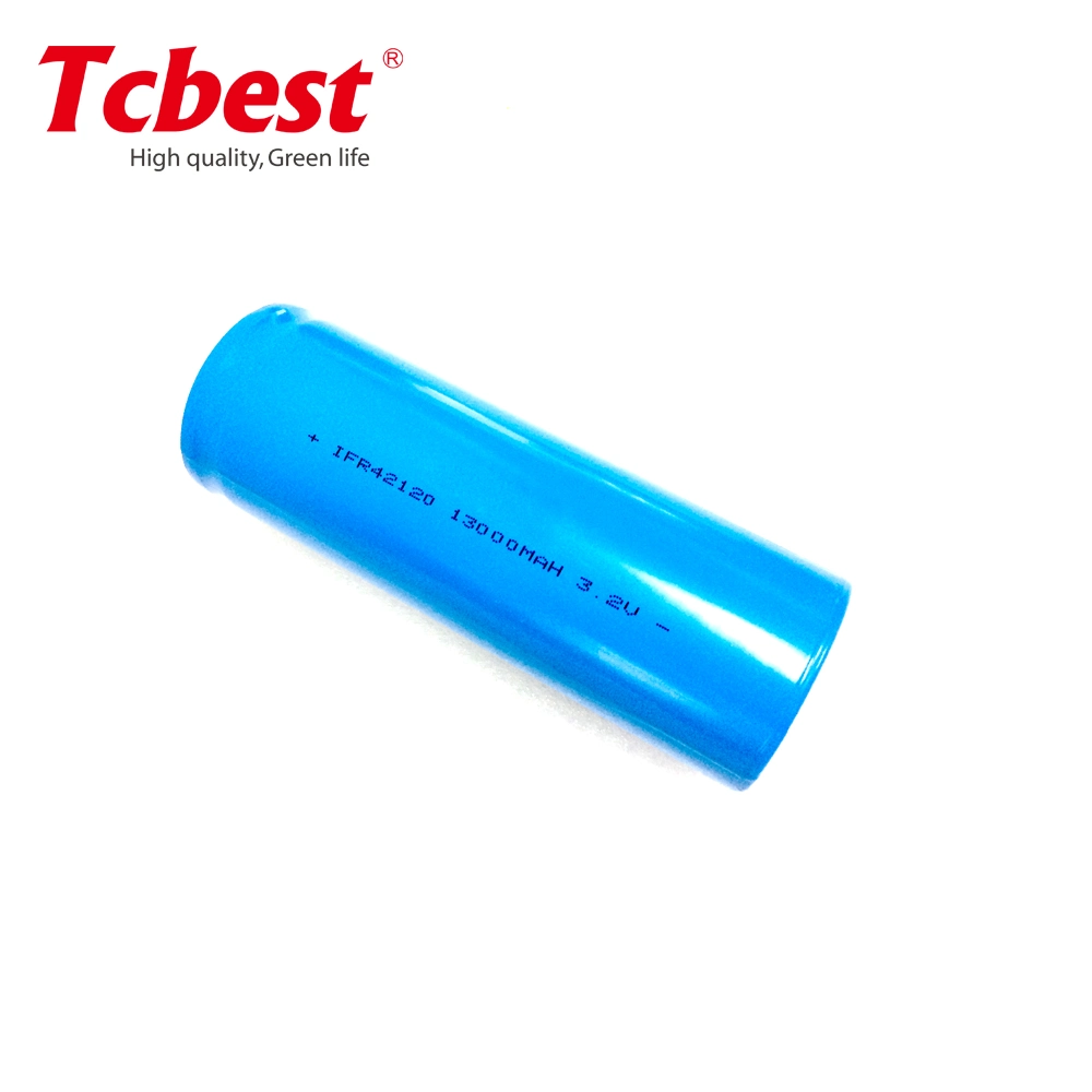 Manufacturer/Factory Price Li-Fepo4 Lithium Battery Ifr42120 1300mAh From Tcbest Rechargeable Bateria Baterias CB/Kc/MSDS/Un38.3 for Power Banks/Golf Carts