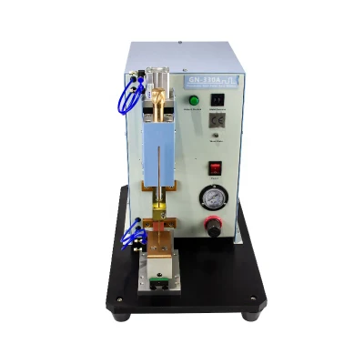 Battery Single Needle Point Pneumatic Welding Welder Machine Battery Making for Welding Nickel Tab to Cylinder Cell Bottom