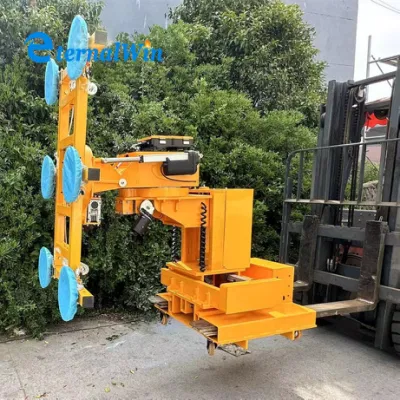 Forklift Attached Battery Power Glass Board Vacuum Lifter 300kg 400kg 500kg for Glass Lift