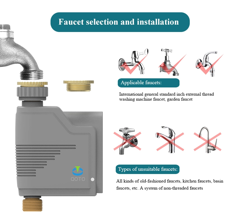 3/4 Inch Motorized Ball Valve Smart Water Controller Based on Tuya