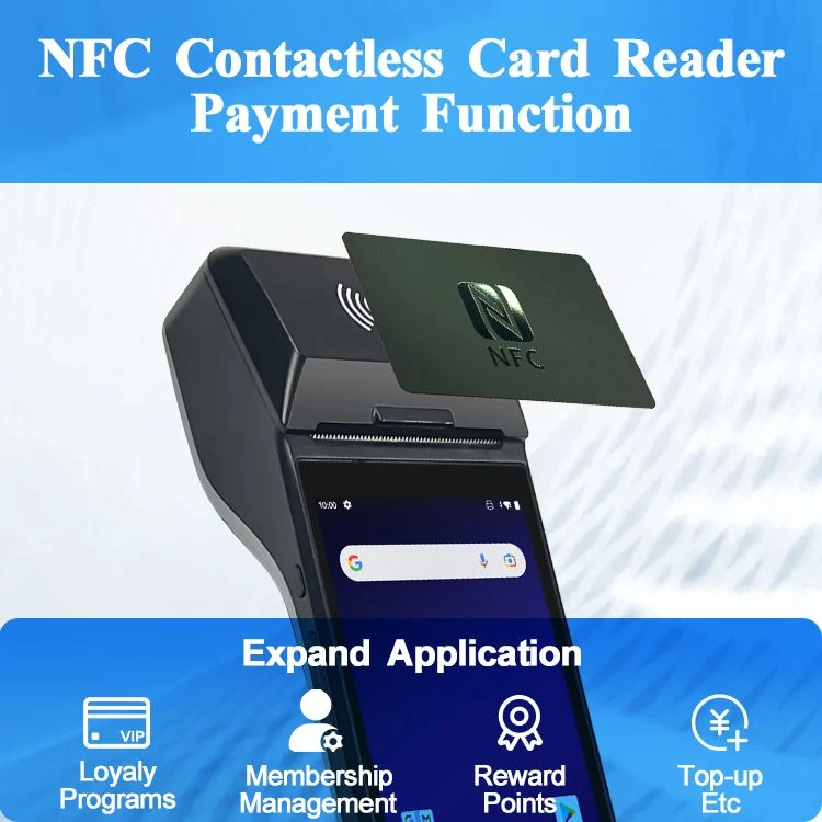 POS Manufacturer Android 11 Touch Screen Smart POS Terminal Receipt Printer Handheld POS Systems (Z300P)