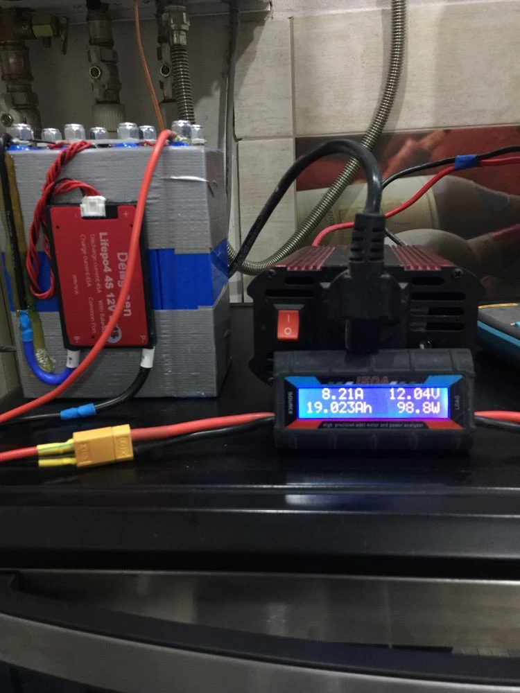 24s 72V 25A to 200A Lifeo4 Battery Over Charge Discharge Protection BMS