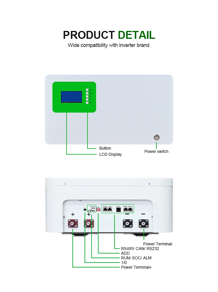 Energy Storage 48V 100ah 200ah Home Solar Use Battery Pack