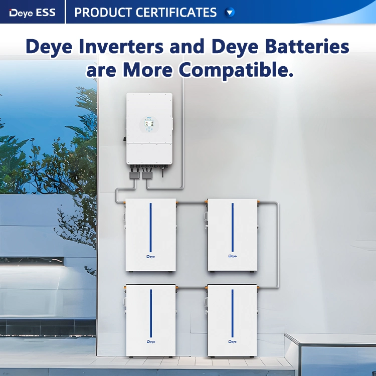 Deye Ess RW-M6.1-B Pollution-Free Home Solar with LiFePO4 Lithium Battery Energy Storage