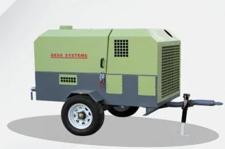 3.2m3 8 Bar Small Diesel Engine Portable Air Compressor