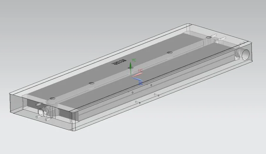 EV Car Battery Cooling Plate OEM/ODM Precision Machining Friction Stir Welding Aluminum Plate