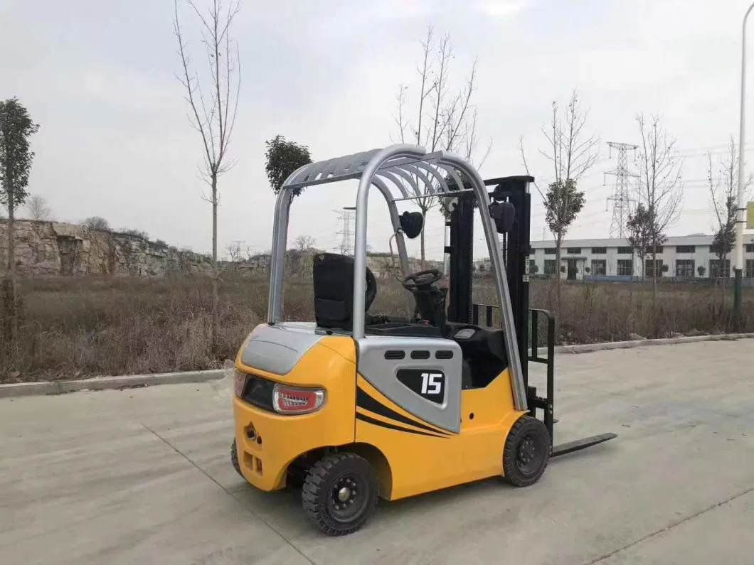 Come From China 1.5 Ton 4-Wheel Electric Forklift with China Controller and Lead-Acid Battery 48V/400ah