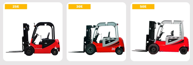 Electric Forklift Batteries 1.5 Ton 2ton Electric Hydraulic Forklift with Lithium-Ion Battery Forklift Powerful