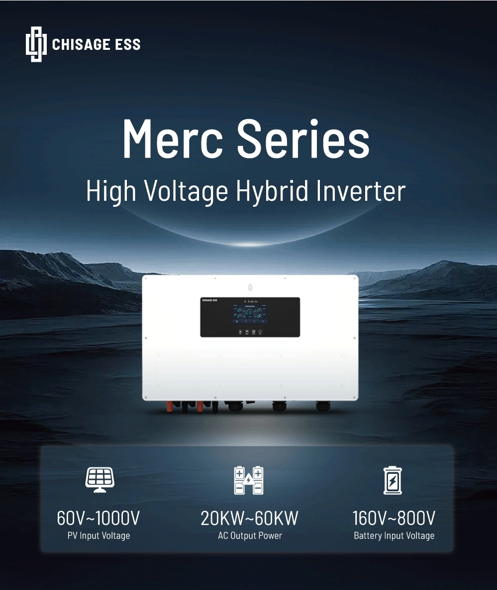 High Voltage 3 Phase Hybrid Solar Inverter 20kw on off Grid Hybrid Inverter with Lithium Battery MPPT Charger Controller