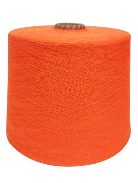 Virgin Fiber Polyester Dope Dye Knitting Yarn 32s/1 with Colorful