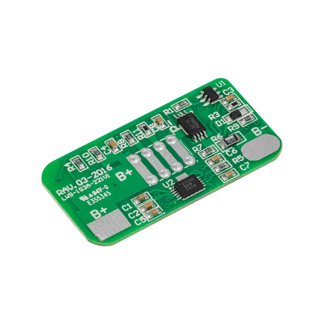 1s 3.7V Li-ion Lithium Battery Pack Battery Management System BMS/PCB/PCM Board