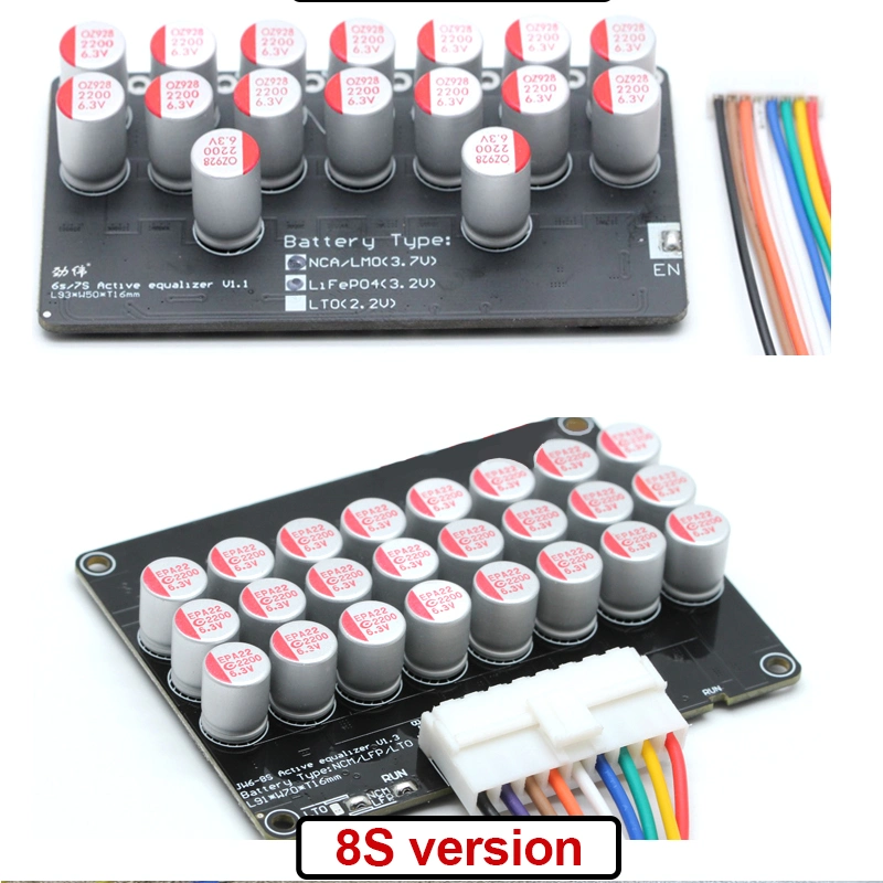 New Arrivals 1-4A Smart Active Balancer 10s-24s 1A 2A 4A Supercapacitor Active Balancer LiFePO4 16s for Lithium Battery