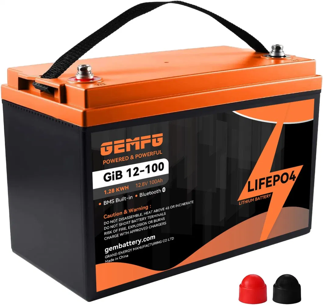 GEM BATTERY Lithium LiFePo4 12.8V100AH Battery - SwiftFlow Energy Storage