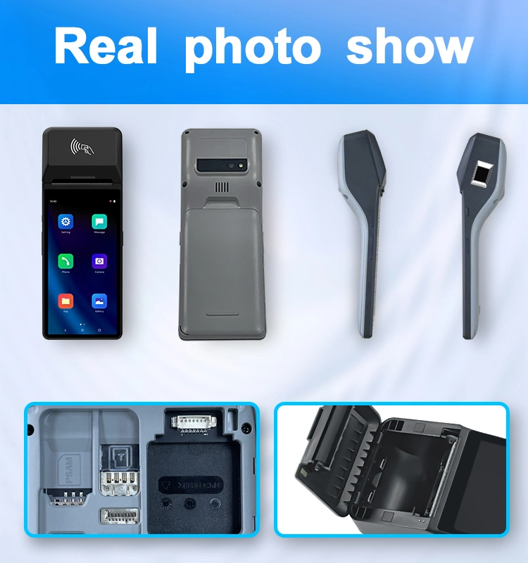 POS Manufacturer Android 11 Touch Screen Smart POS Terminal Receipt Printer Handheld POS Systems (Z300P)