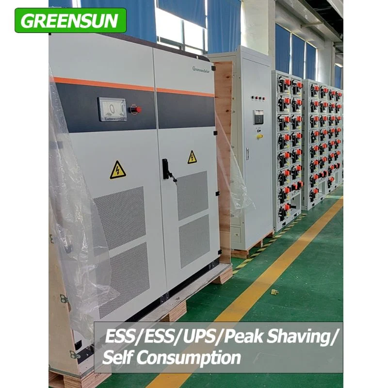 Greensun Solar LiFePO4 Ess MSDS CE 200kw 100kw~2mwh Lithium Energy Storage Battery