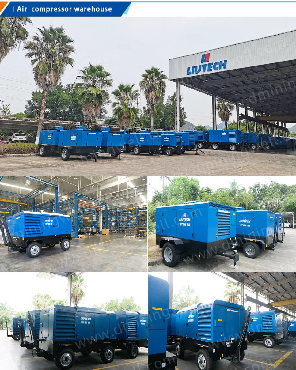 New Liutech 7 Bar Air for Sale Type Small Screw Compressor Luy050-7