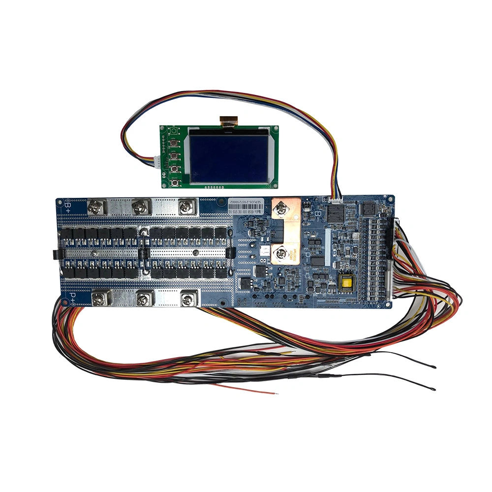 Splos Battery Management System BMS Lfpo4 Battery 3.0 13s 14s 15s 16s 48V Lithium Battery BMS Board 100A Smart BMS 100AMP LiFePO4 LiFePO4 Balance