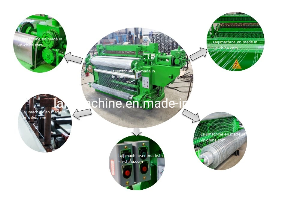 Full Automatic Welded Wire Mesh Welding Machine in Rolls Price/Electric Spot Welding Machine Factory