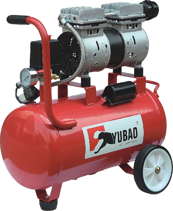 Oil Free Industry Electronics 0-8bar Gas 0.75kw 50L Air Compressor