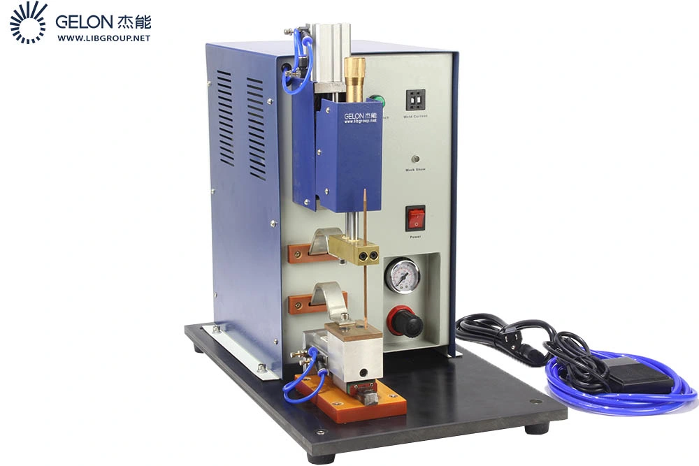 Battery Welding Machine Pneumatic Single Point Spot Welding Machine for Cylinder Cell Battery Assembling - Gn-330A Welder