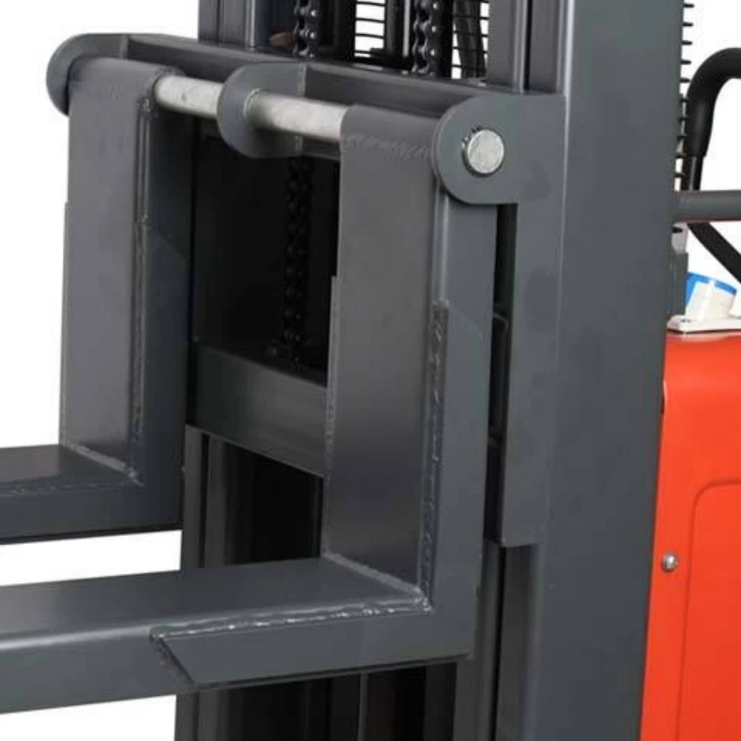 Semi -Electric Auto Pallet Stacker Semi Automatic Forklift Semi-Stacker1t 1.5t 2t Battery Operated Stacker 3m 4m 5m Lift