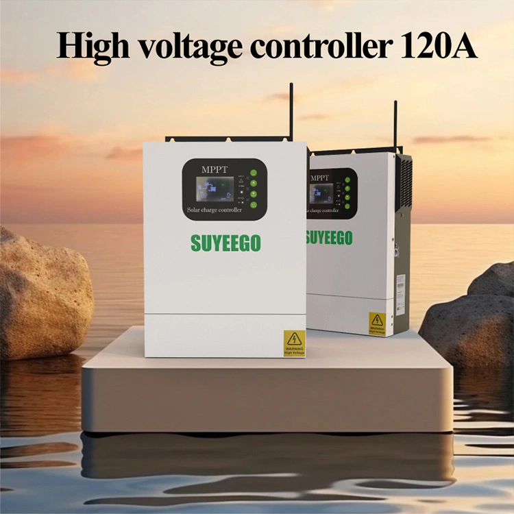 Suyeego 120A PV Power 6000W Charge Controller MPPT Smart 48V Auto High Voltage Max PV 500V WiFi Solar Controller