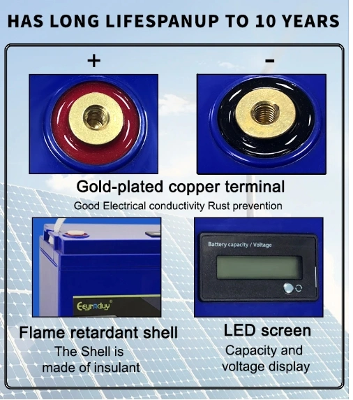 24 Volt BMS Pack 51.2V 48V Wall Mounted New Solar Lithium Iron Phosphate Energy Storage