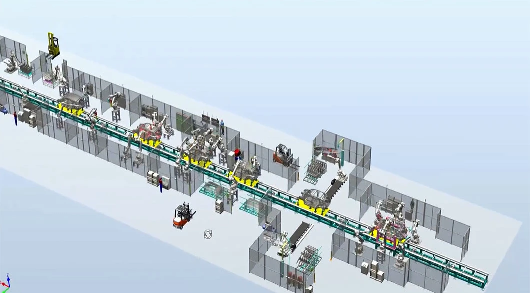 Customize Spot Car Welding Production Line for Microcar