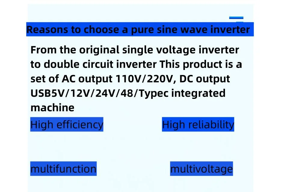 Lithium Battery Power Source Backup Power Supply Inverter Mobile 3000W Portable Solar Power Station