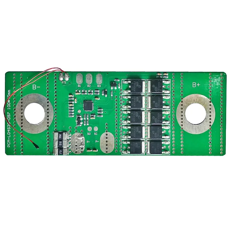 1s 2s 3s 4s 30A BMS for 14.4V 14.8V Li-ion/Lithium/Li-Polymer 12V 12.8V LiFePO4 Battery Pack with Smbus Protocol (PCM-L04S30-D97)