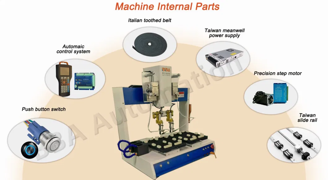 Factory Direct Price Auto Soldering Wire Machine with Soldering Dispenser High-Power Soldering Equipment Spot Welding Machine PCB Circuit Board Automatic Solder