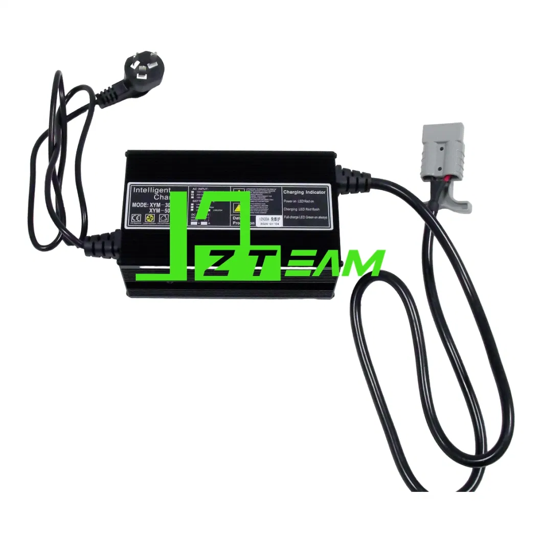 Electric Forklift Spare Parts Maintenance-Free Battery Charger 12V20A Suitable for All Brands of Forklifts