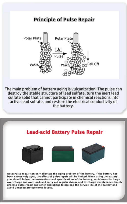 Multi-Function 6V 12V 16V 18V Lead-Acid Battery Charge and Discharge Capacity Test and Repair Machine