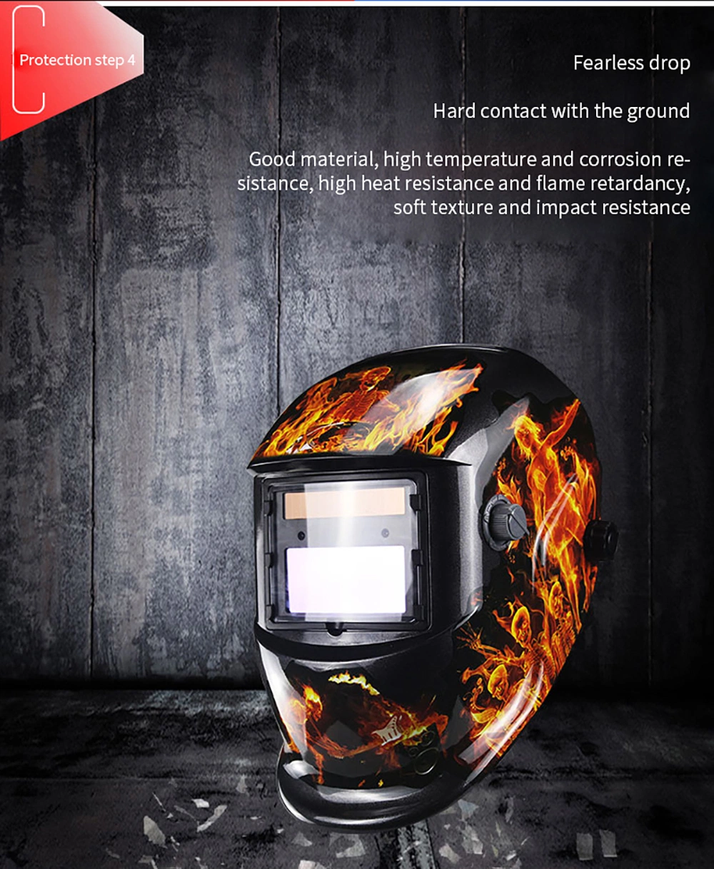 High Quality Welding Work Full Face Standard Industrial Protection PP CE Safety Welding Mask