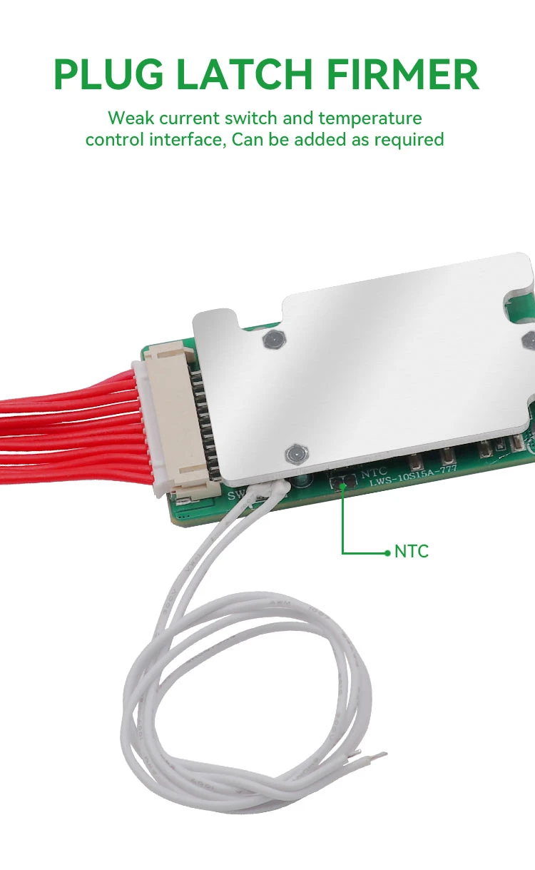 PCB PCM Battery Management System 4s 30A BMS for LiFePO4 Battery