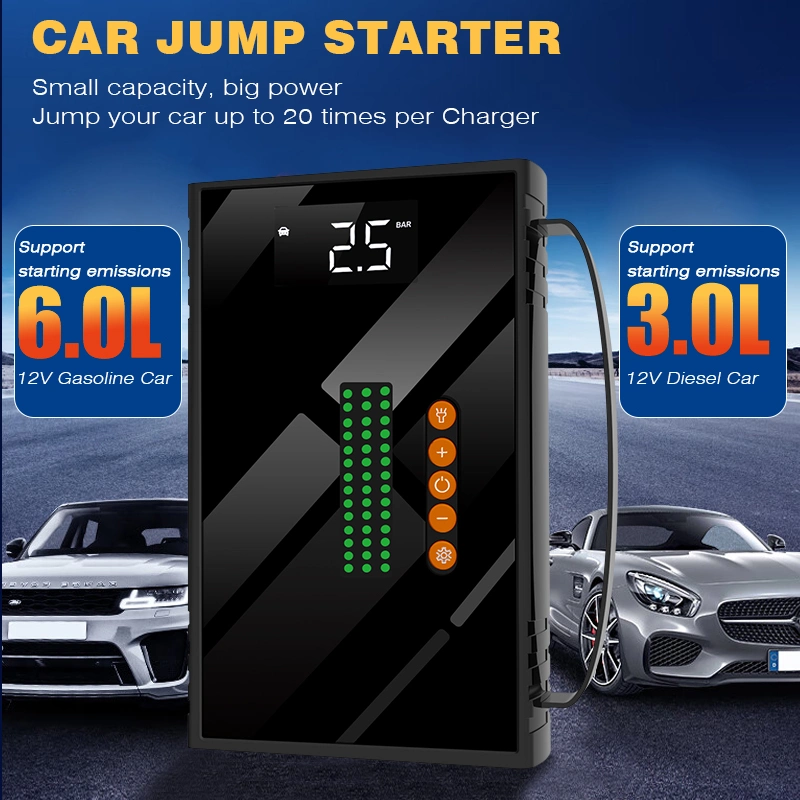 New Upgrade 14000mAh Car Jumper Battery Pack Jump Starter