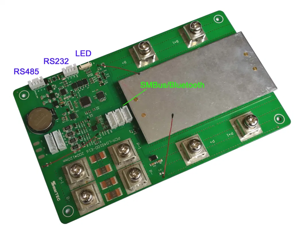 Factory Directly Supply 4s 100A with Communications Battery Management System BMS for Electric Vehicle with Bluetooth APP